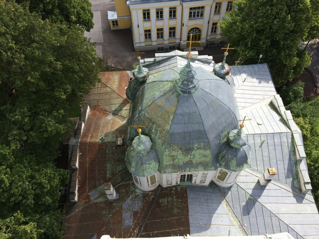 2014 07 17 foto Tartu Jumalema uinumise kiriku katus