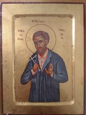 Varstu püha Theodori ikoon (17,5x13,5 cm)
