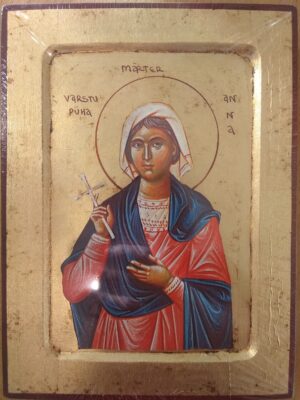 Varstu püha Anna ikoon (24x18 cm)