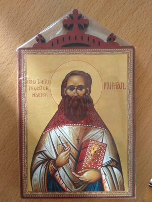 Püha Tartu Mihhaili ikoon (13,2 x 11 cm)