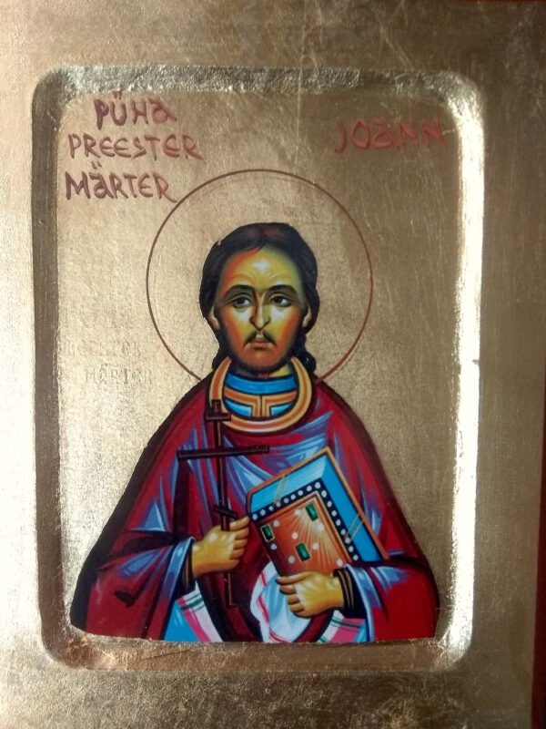 Püha preestermärter Joanni ikoon (18x14 cm)