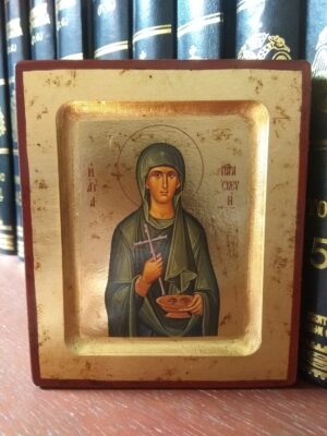 Püha Paraskeeva ikoon (12,5 cm x 10,5 cm)