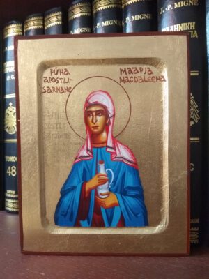 Püha apostlisarnase Maarja Magdaleena ikoon (18 cm x 14 cm)