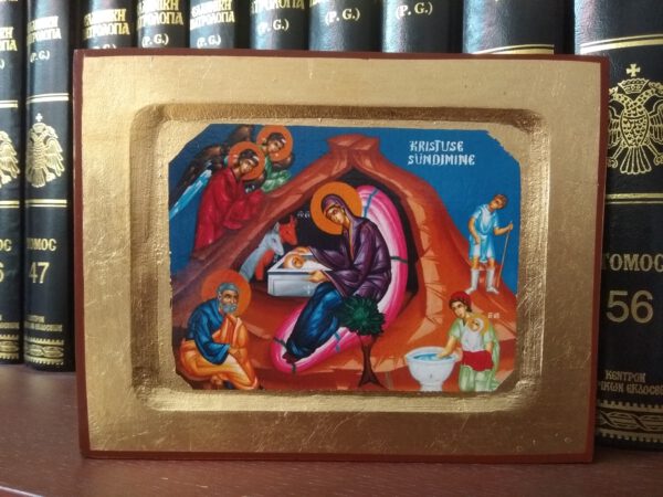 Kristuse sündimise ikoon (23 x 18,7 cm)
