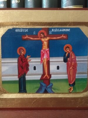 Kristuse ristilöömise ikoon (18 cm x 14 cm)