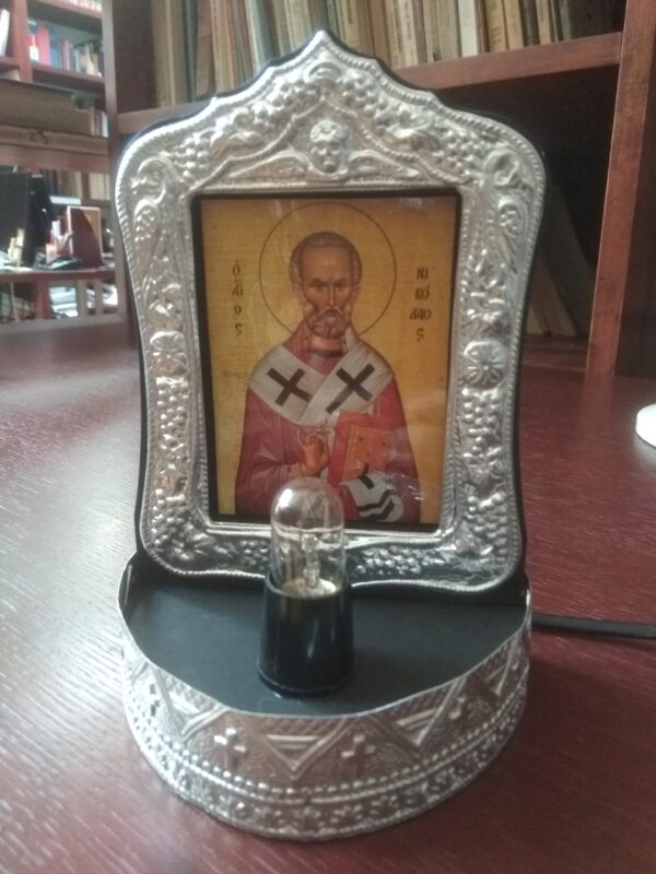 Püha Nikolai ikoon elektrilambiga - Image 2