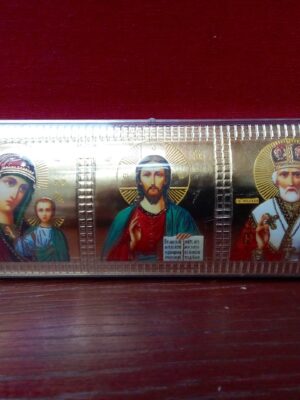 Kolmikikoon (ca 11,5 x 4,5 cm)