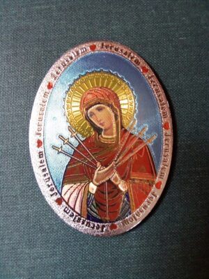 Ikoon magnetiga (Jumalaema, 3)