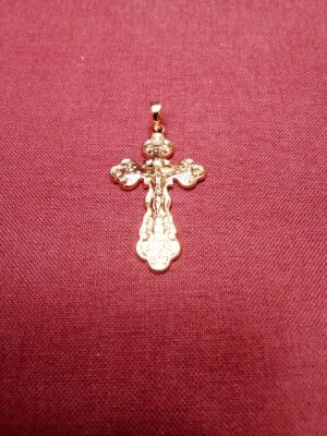 Metallist rist (kuldne, suurem)