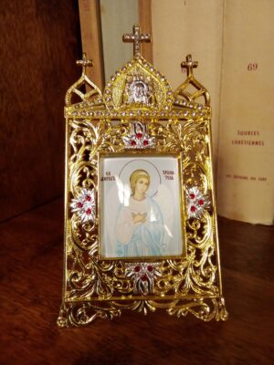 Kaitseingli lauaikoon metallraamis