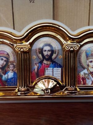 Kristuse, Jumalaema ja püha Nikolai kolmikikoon