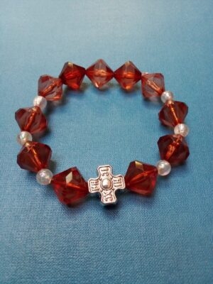 Palvehelmed-käevõru (pruun)