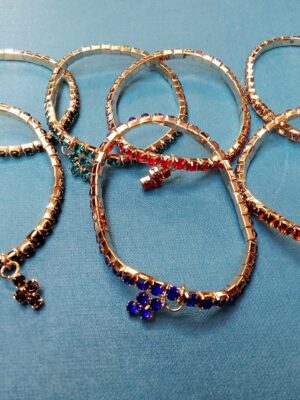 Käevõru ristikujulise ripatsiga (7 värvi)