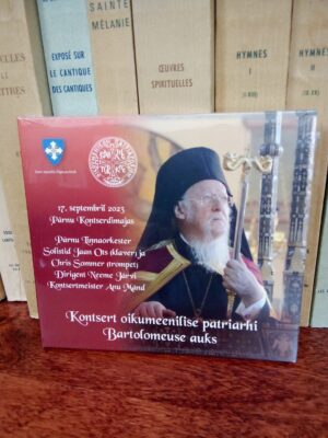 CD plaat Kontsert oikumeenilise patriarhi Bartolomeuse auks