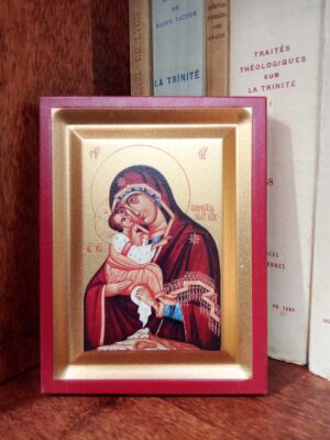 Jumalaema (Potšajevi) ikoon, 12 (ca 12,6 x 9,6 cm)