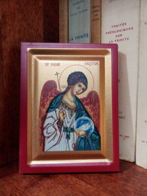 Kaitseingli ikoon, 8 (ca 12,6 x 9,6 cm)