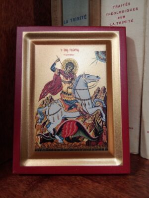 Püha Jüri ikoon, 2 (ca 12,6 x 9,6 cm)