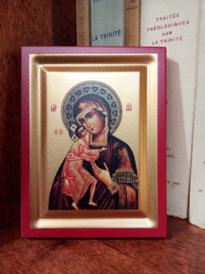 Jumalaema ikoon, 3 (ca 12,6 x 9,6 cm)