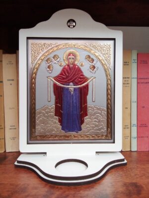 Jumalaema kaitsmise ikoon (ca 25,3 x 17,5 cm)