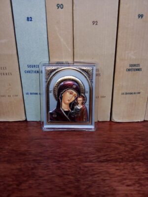 Väike Jumalaema ikoon (ca 6 x 5 cm)