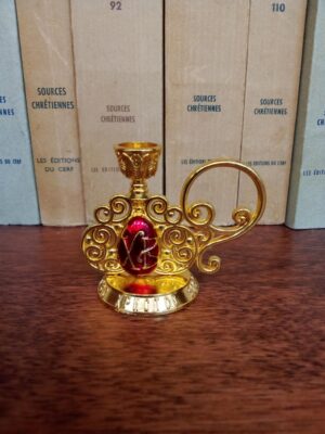 Küünlajalg kirikuküünlale (punane)