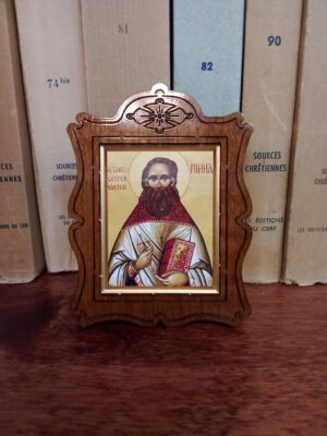 Tartu püha preestermärter Mihhaili väike lauaikoon (ca 8,5 x 6,5 cm)