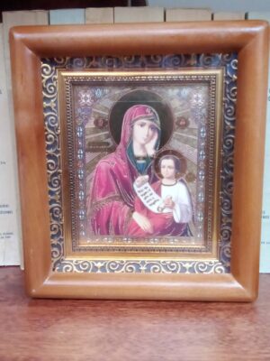 Jumalaema ikoon IV (ca 18 x 15,5 cm)