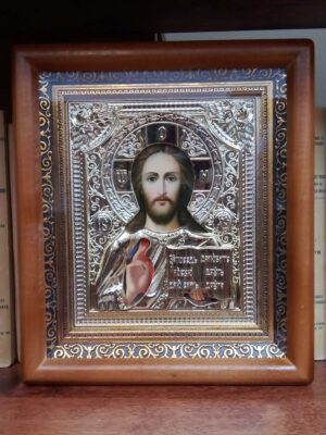 Kristuse ikoon (ca 24 x 20,5 cm)