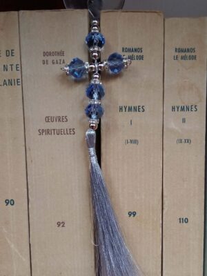 Ristikujuline ripats (sinine)