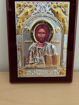 Kristuse ikoon (ca 12 x 9 cm)